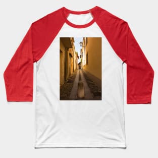 Street in Cividale del Friuli, Italy Baseball T-Shirt